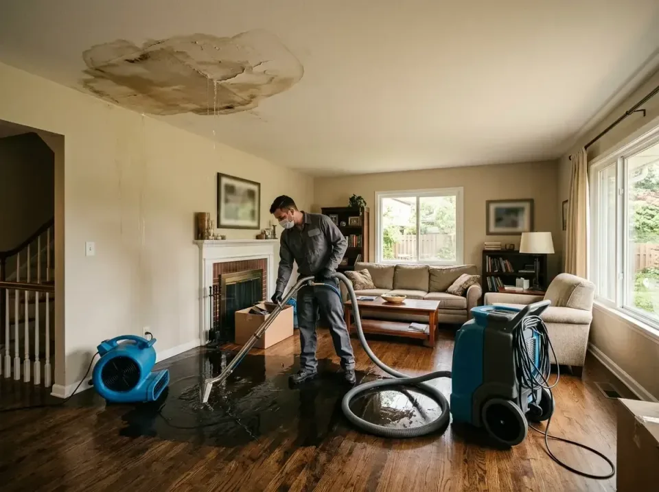 attic-pipe-burst-ceiling-drip-008 — frequently asked questions, Water Damage Restoration & Carpet Care in Clifton, AZ
